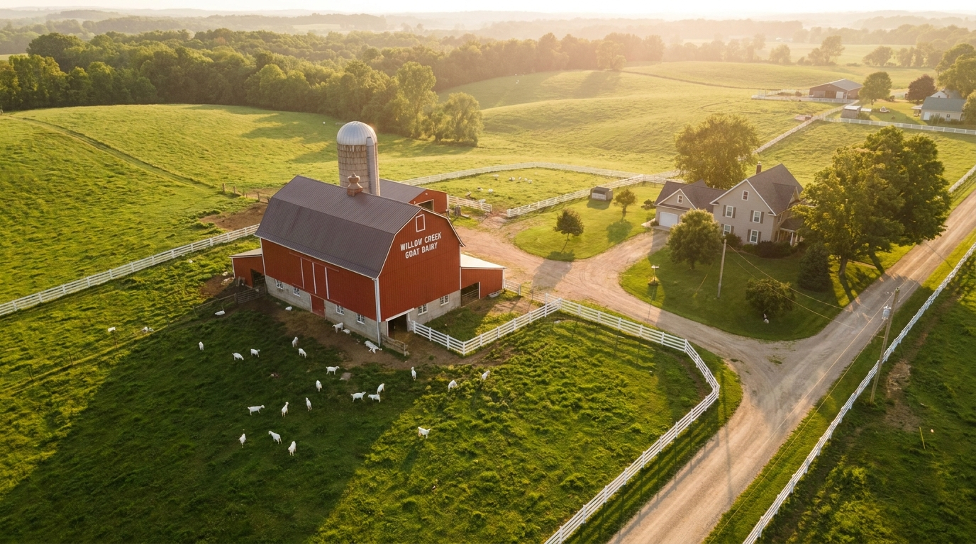 62 acres of hillside pasture